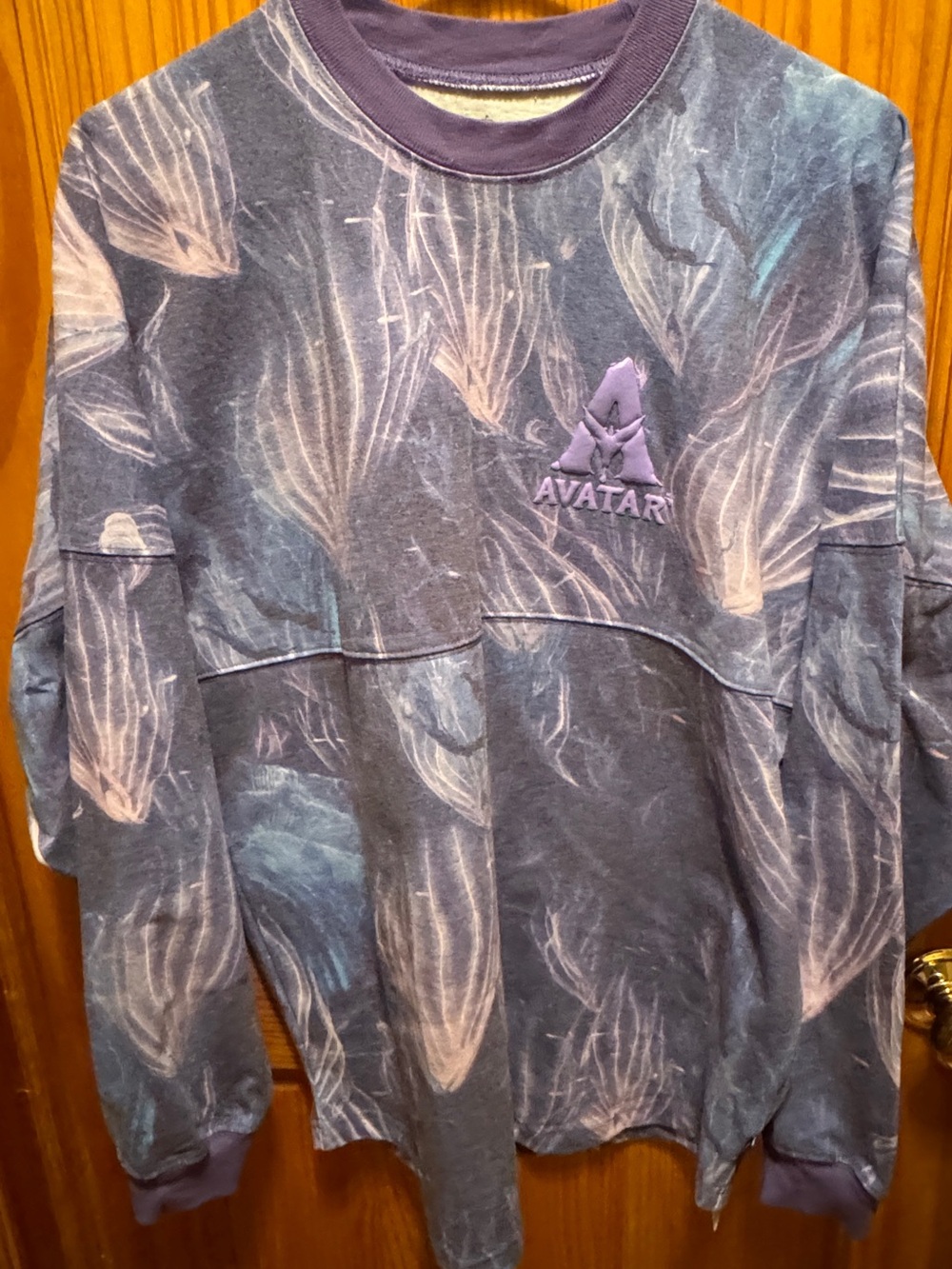 Disney Avatar Purple spirit jersey size Medium